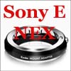 Adaptateurs pour boitiers Sony E (NEX)