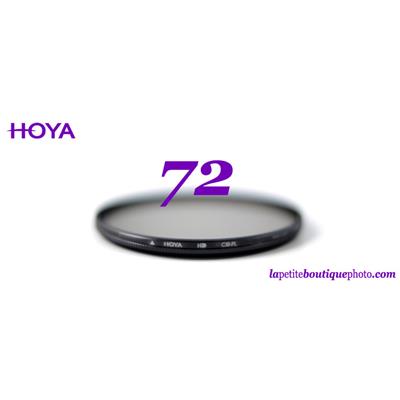 Filtre polarisant circulaire Hoya HD diam. 72mm