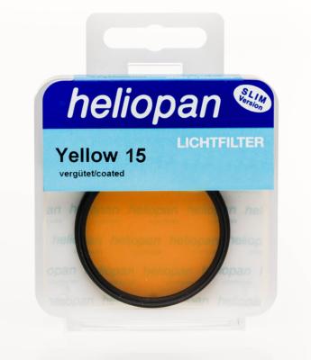 Filtre jaune orangé Heliopan MC diam. 72