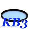 Filtre de correction Heliopan KB3 diam. 58