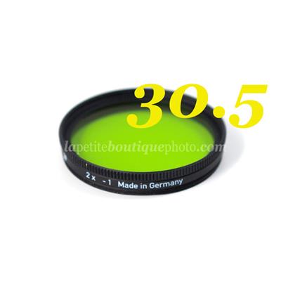 Filtre jaune-vert Heliopan MC diam. 30,5