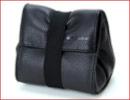 Pochette de rangement Artisan & Artist ACAM-77 en cuir noir