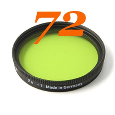 Filtre jaune-vert Heliopan MC diam. 72