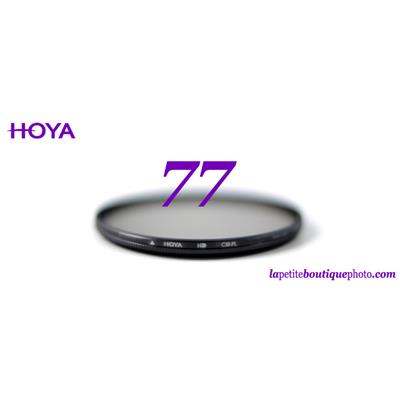 Filtre polarisant circulaire Hoya HD diam. 77mm