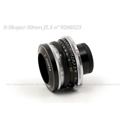 Color Skopar 50mm f2.5 en monture Nikon S (occasion)
