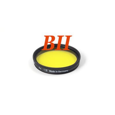 Filtre jaune moyen Heliopan MC baïonnette Rollei II