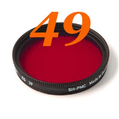 Filtre rouge foncé Heliopan SH-PMC diam. 49