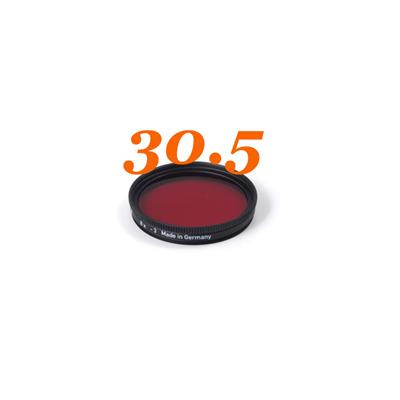 Filtre rouge Heliopan MC diam. 30,5