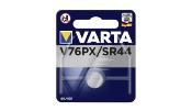 Batterie à l'oxyde d'argent Varta SR44 V76PX 1.55v