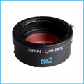 Réducteurs de focale Kipon Baveyes pour objectifs Olympus OM /Sony E/FE