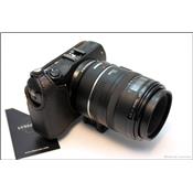 Etui Luxecase en cuir d'Italie noir pour Canon EOS/M