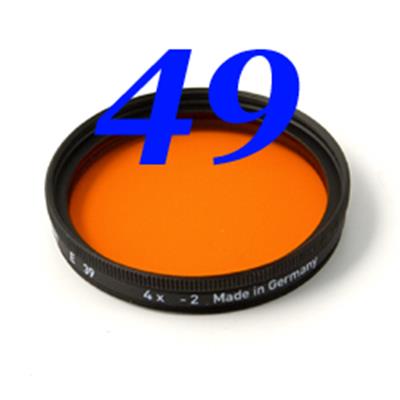 Filtre orange Heliopan MC diam. 49
