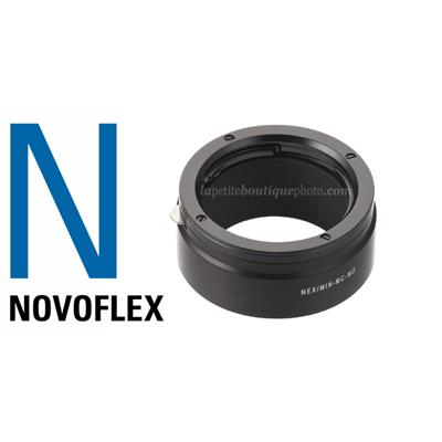 Adaptateur Novoflex pour objectifs en monture Minolta MD/MC sur Sony E