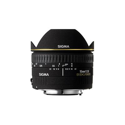 Fisheye diagonal SIGMA 15mm f2.8 DG EX /Canon