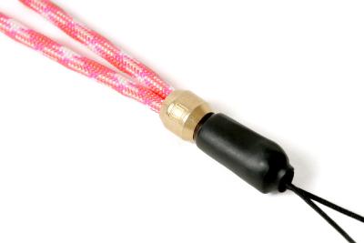 Dragonne Artisan & Artist ACAM-P04H rose & blanc