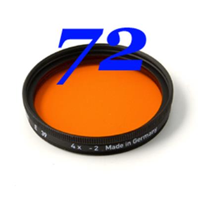 Filtre orange Heliopan SH-PMC diam. 72