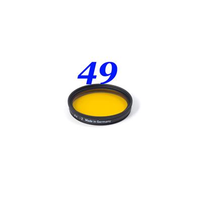 Filtre jaune orangé Heliopan SH-PMC diam. 49
