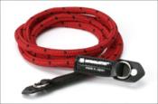 Courroie pin dot cord Artisan & Artist ACAM-706 rouge et noir (version longue)