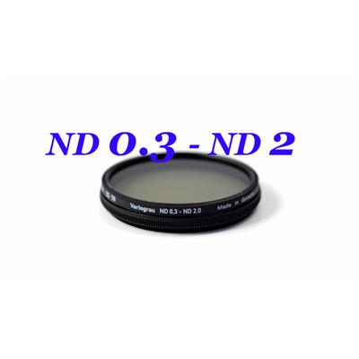 Filtre gris neutre à coefficient variable Heliopan diam. 58 slim