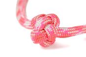 Dragonne Artisan & Artist ACAM-P04H rose & blanc