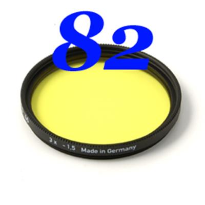 Filtre jaune moyen Heliopan SH-PMC diam. 82