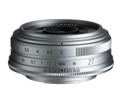 Voigtländer Ultron 27mm F2  X-mount silver