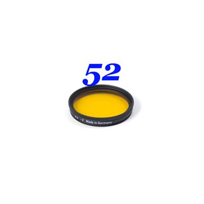 Filtre jaune orangé Heliopan SH-PMC diam. 52