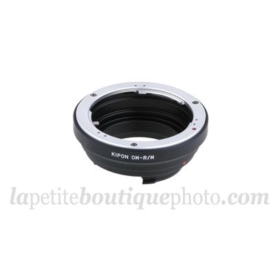 Adaptateur Kipon pour objectifs en monture Olympus OM sur Leica M