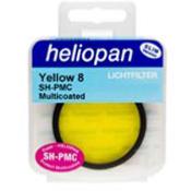 Filtre jaune moyen Heliopan SH-PMC diam. 46  (bote lgrement jaunie)