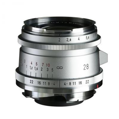 Voigtländer Ultron 28mm f2 VM aspherical Type II silver