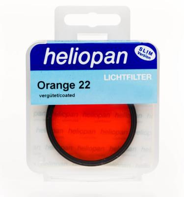 Filtre orange Heliopan MC en monture H60