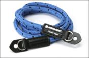 Courroie pin dot cord Artisan & Artist ACAM-706 bleu et noir (version longue)