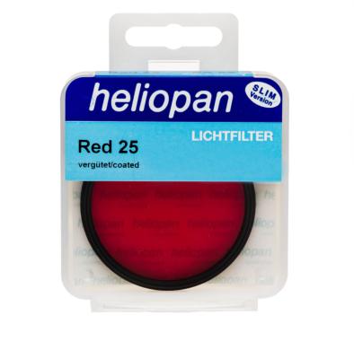 Filtre rouge Heliopan MC en monture H60