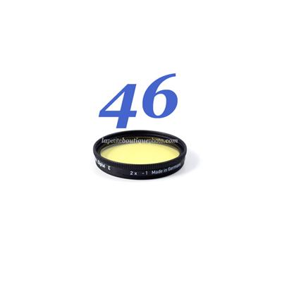 Filtre jaune clair Heliopan SH-PMC diam. 46