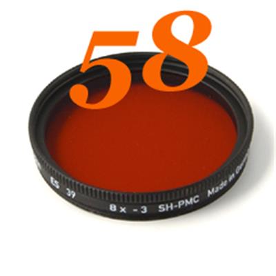 Filtre rouge Heliopan SH-PMC diam. 58