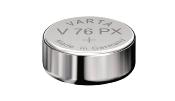 Batterie à l'oxyde d'argent Varta SR44 V76PX 1.55v