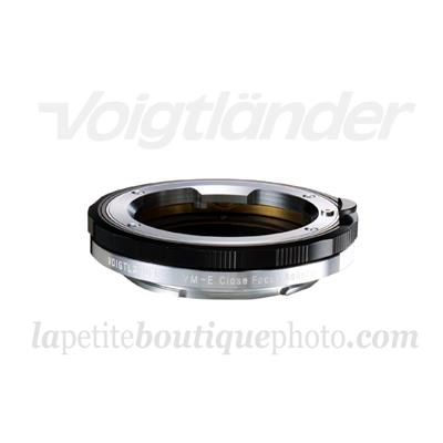 Adaptateur Voigtländer avec hélicoïdale pour objectifs en monture Leica M sur Nikon Z