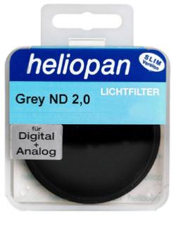 Filtre gris neutre Heliopan ND 2.0 (100x, -6.66 EV)