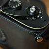 Etui Luxecase en cuir noir pour Leica M3 double armement et MP3