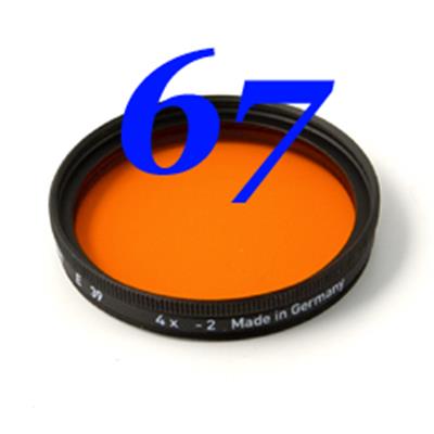 Filtre orange Heliopan MC diam. 67