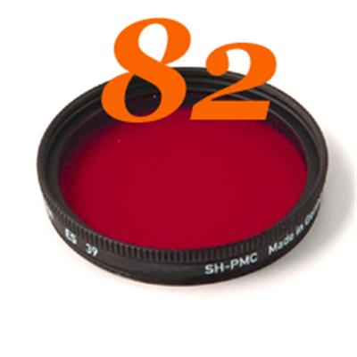 Filtre rouge foncé Heliopan MC diam. 82