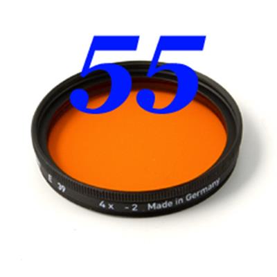 Filtre orange Heliopan MC diam. 55