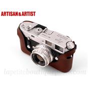 Etui en cuir marron pour Leica M2-M3-M4 Artisan & Artist LMB-M3