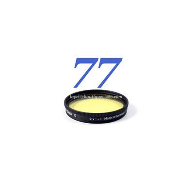 Filtre jaune clair Heliopan SH-PMC diam. 72