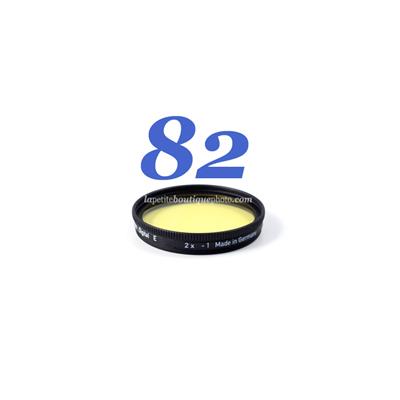 Filtre jaune clair Heliopan MC diam. 82